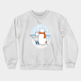 Winter is the time to get something nice Crewneck Sweatshirt